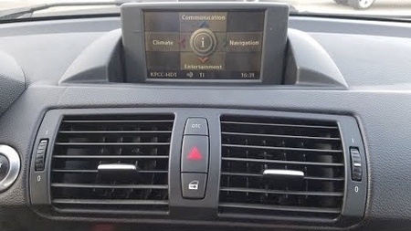 BMW 1 CID Ekranas nuo 2004 metų